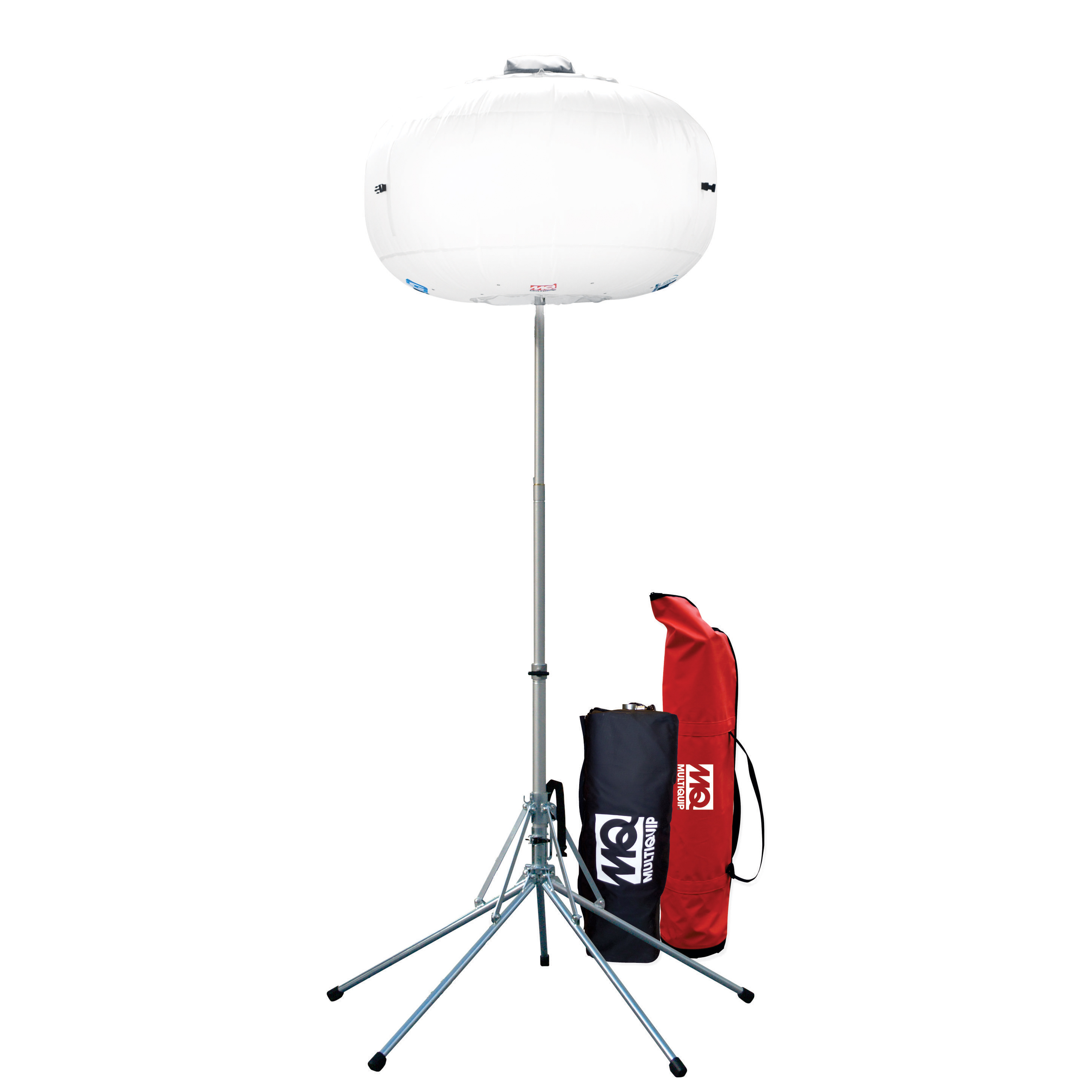Silver and white Multiquip balloon light