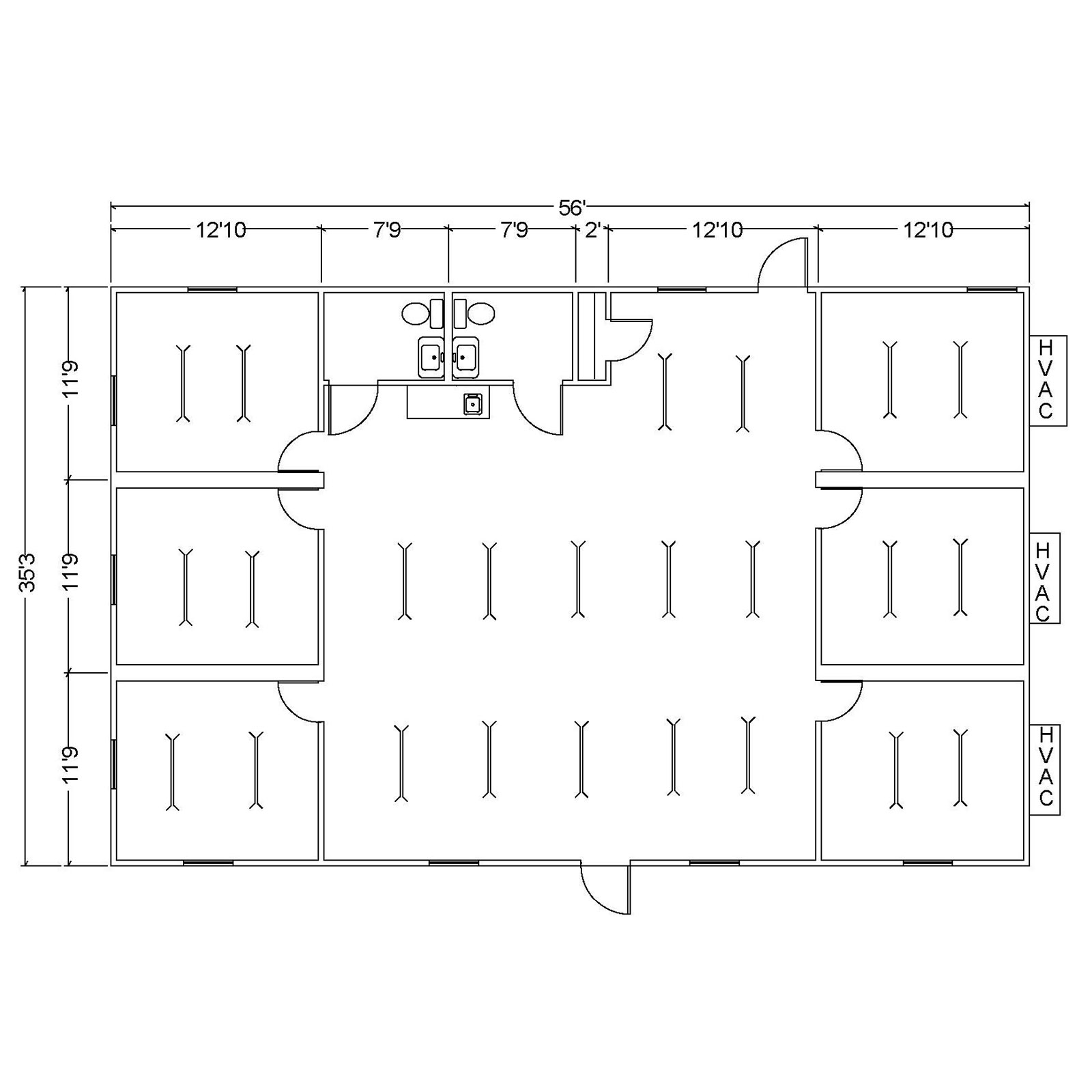 Modular building Layout