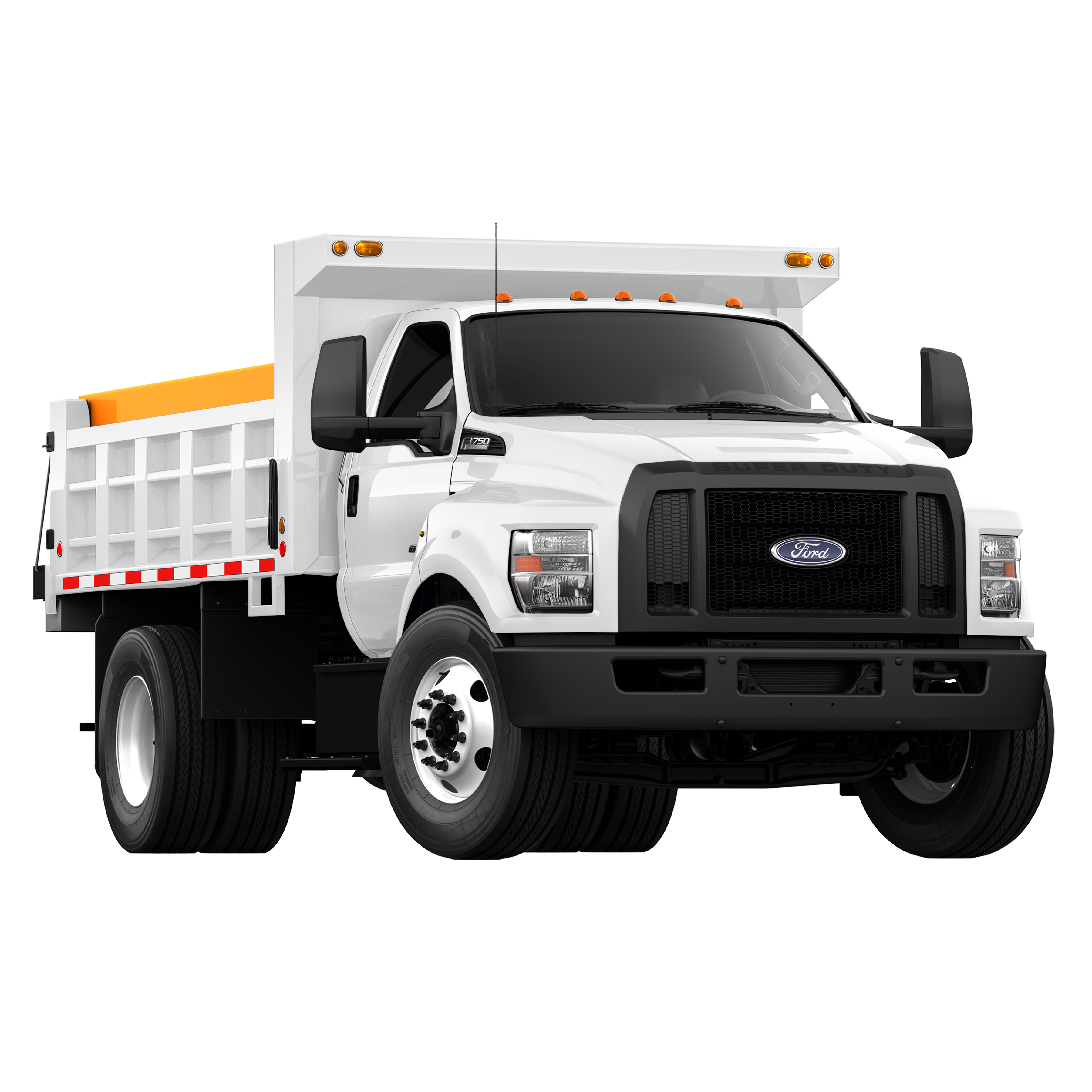 Ford F750 dump truck