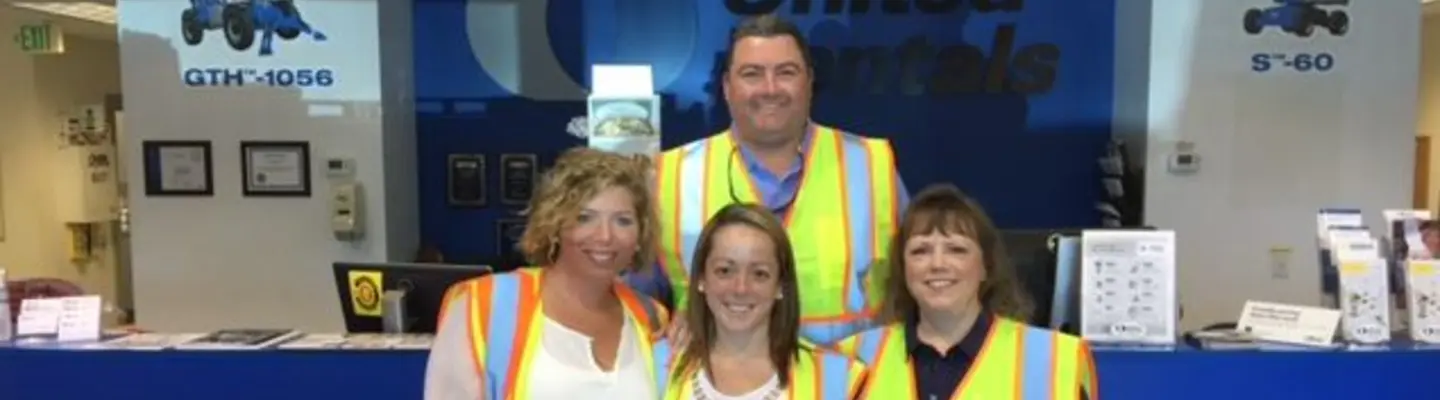 Melissa McGregor with customers