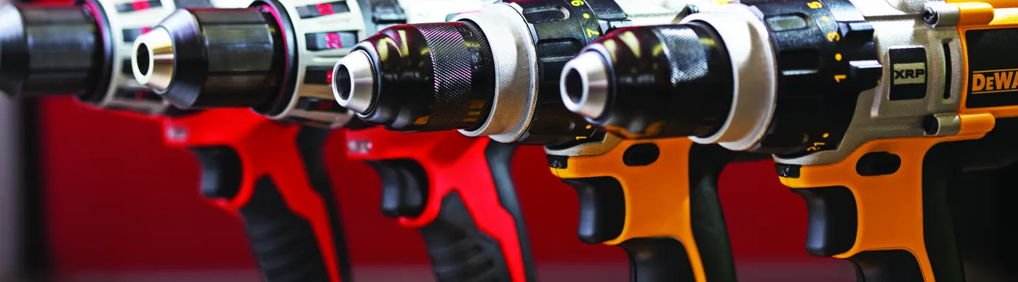 tools lined up 