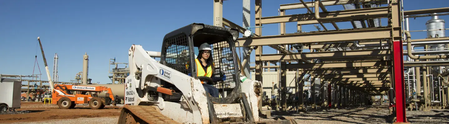 Skid Steer on Jobsite