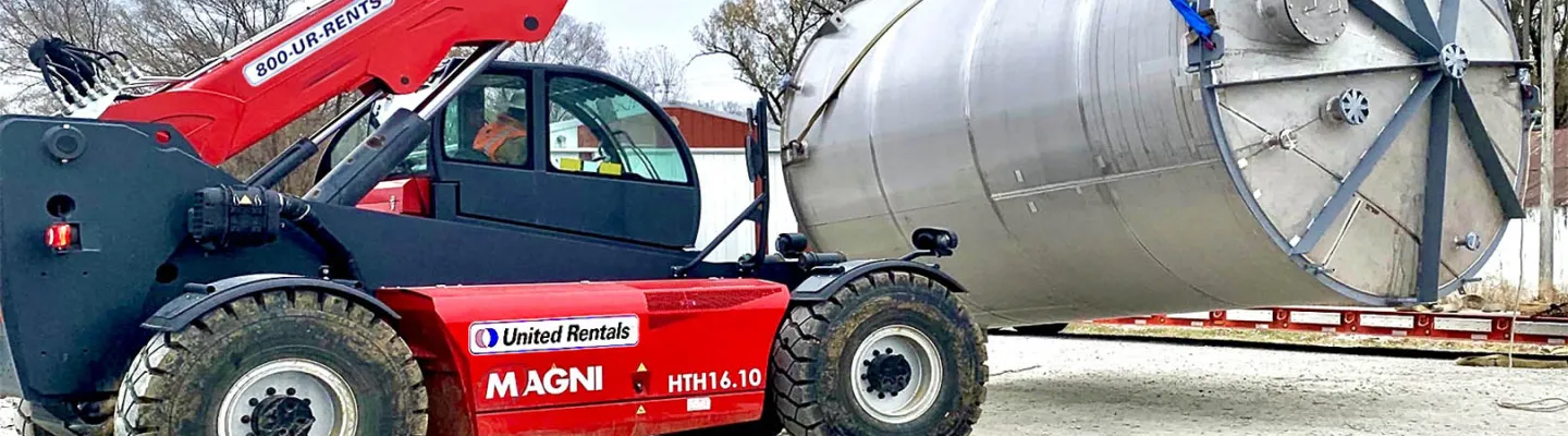 Magni Telehandler Winter