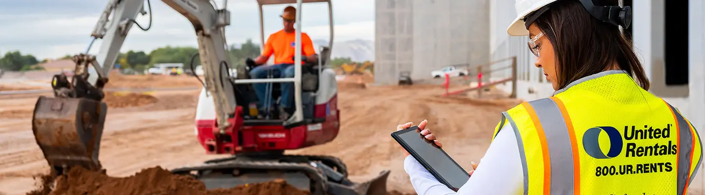 United Rentals Construction Site