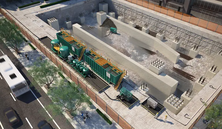 urban construction project