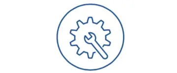 gear and wrench icon