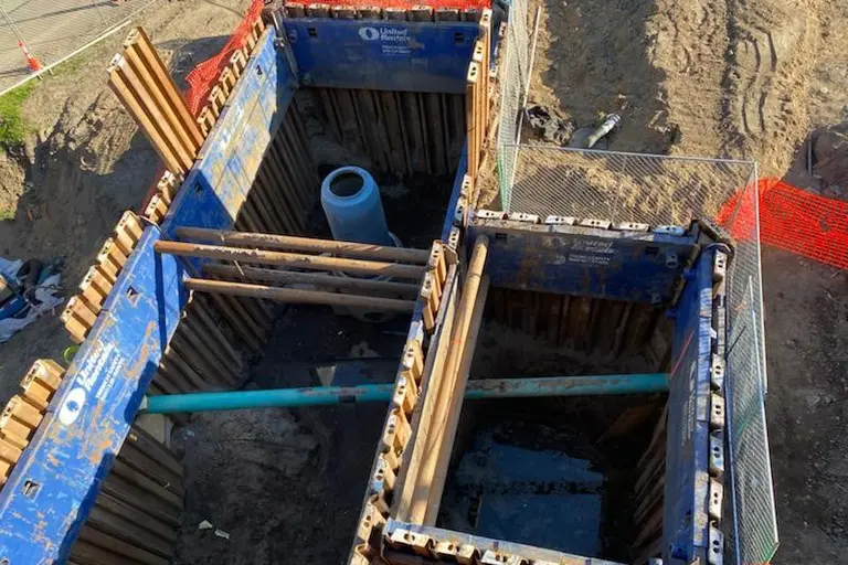 G3 sheeting on a jobsite