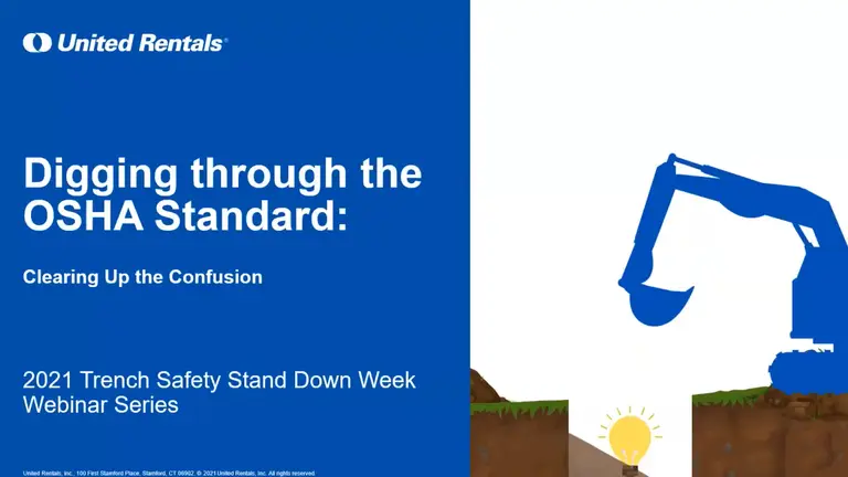 Digging through the OSHA Standard: Clearing up the Confusion