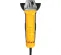 Yellow DeWalt electric angle grinder