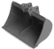 Gray Paladin mini-excavator bucket