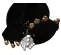 Black ARROW 24 in. Rock Auger Bit Attachment for Skid Steer