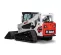 White and black and red BOBCAT 3,400 lb. Compact Track Loader