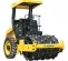 Yellow Bomag Ride-on Single Padfoot Drum Vibratory Roller