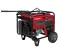 Red and black HONDA 5,000-5,400 W Portable Generator, Gas