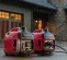 Red and black HONDA 2,000-2,400 W Portable Generator, Gas