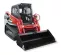Red Takeuchi Compact Track Loader