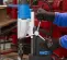 Black and silver and blue CS UNITEC Drill Press Magnetic 1-1/2 in., Electric Powered