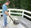 Black and silver ESSEX Orbital Floor Sander, 12 in. by 18 in.