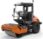 Orange Hamm Ride-on Single Smooth-drum Vibratory Roller