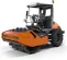 Orange Hamm Ride-on Single Padfoot Drum Vibratory Roller