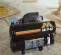 Black Mi-T-M 120 volt electric air compressor