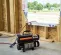 Black Mi-T-M 120 volt electric air compressor
