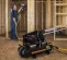 Black Mi-T-M 120 volt electric air compressor