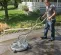 Silver MiTM Pressure Washer Surface Cleaner with Rotary Wash Brush