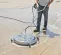 Silver MiTM Pressure Washer Surface Cleaner with Rotary Wash Brush