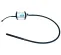 White and black MULTIQUIP Concrete Vibrator, 3 HP, Electric Powered