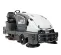 Gray Nilfisk 62 inch Ride-on Floor Scrubber Sweeper