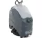 Gray Nilfisk walk-behind scrubber