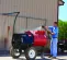Red and black TORO Mortar Mixer, 8 cubic ft., Gas Powered