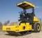 Yellow Bomag Ride-on Single Smooth-drum Vibratory Roller