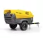 Yellow Atlas Copco air compressor