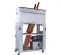 White and orange ABATEMENT HEPA Dust Containment Cart