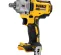 Yellow and black and silver DEWALT Impact Wrench, 1/2 in., Cordless Electric Powered
