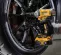 Yellow and black and silver DEWALT Impact Wrench, 1/2 in., Cordless Electric Powered