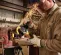 Yellow and black and silver DEWALT Angle Grinder, 4-1/2 in., Cordless, Electric Powered