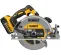 Yellow, gray and black DEWALT Circular Saw, 7-1/4 in., Cordless, Electric Powered