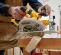 Yellow, gray and black DEWALT Circular Saw, 7-1/4 in., Cordless, Electric Powered