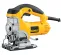 Yellow, gray and black DEWALT Jigsaw, Electric Powered