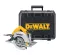 Yellow, gray and black DEWALT Circular Saw, 7-1/4 in., Electric Powered