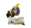 Yellow and gray and black DEWALT Compound Miter Power Saw, 12 in., Electric Powered