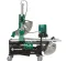 Green and black and silver GREENLEE Pipe Bender, 2-1/2 in. to 4 in., Hydraulic