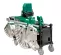 Green and black and silver GREENLEE Pipe Bender, 2-1/2 in. to 4 in., Hydraulic