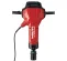 Red and black HILTI Demolition Breaker Hammer, Electric-powered, 60 lbs.