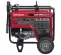 Red and gray HONDA 6,500-6,900 W Portable Generator, Gas