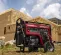 Red and gray HONDA 6,500-6,900 W Portable Generator, Gas