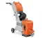 Orange Husqvarna electric Walk-Behind Shot Blaster